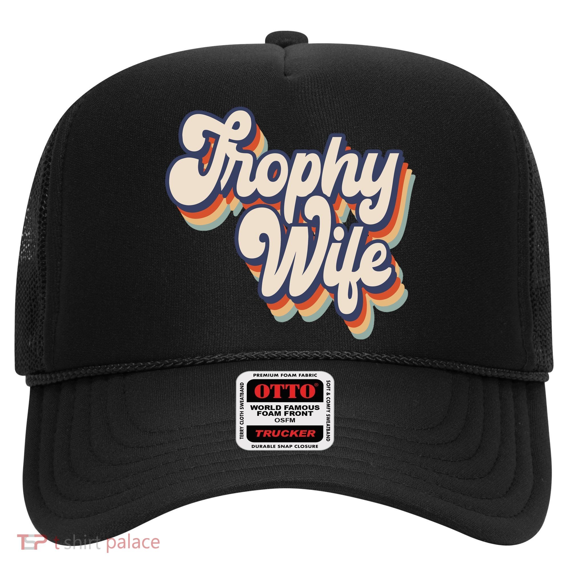 Trophy Wife Retro Style Hat