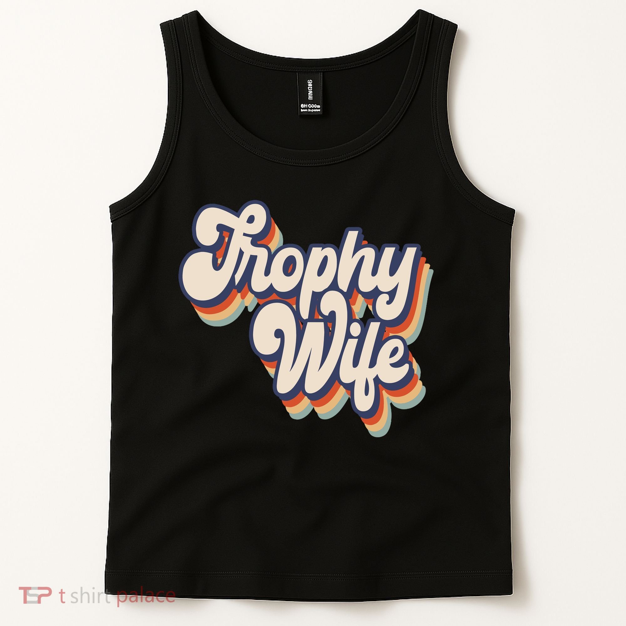 Trophy Wife Retro Style Tank Top