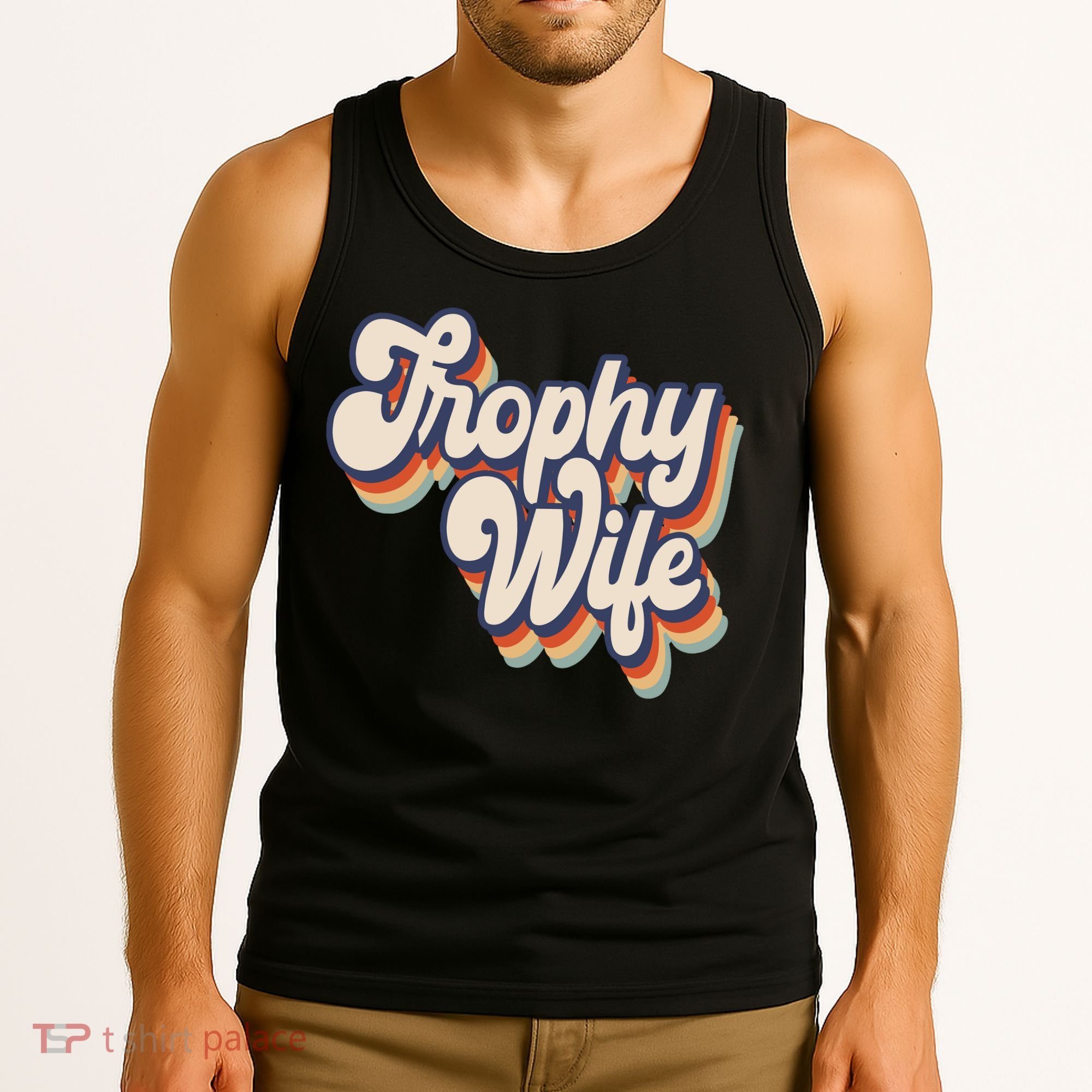 Trophy Wife Retro Style Tank Top