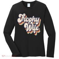 Trophy Wife Retro Style Women's Long Sleeve Shirt thumb 0