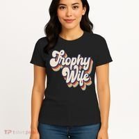 Trophy Wife Retro Style Women's T-Shirt thumb 4