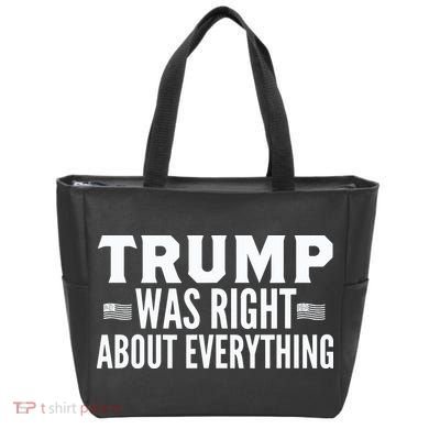 Trump Was Right About Everything Rally Tote Bag