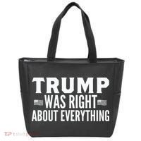 Trump Was Right About Everything Rally Tote Bag thumb 0
