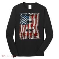 Trump Was Right About Everything USA Flag Long Sleeve Shirt thumb 0