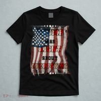 Trump Was Right About Everything USA Flag T-Shirt thumb 5