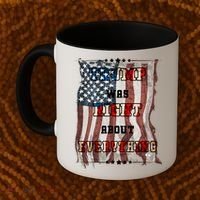 Trump Was Right About Everything USA Flag Coffee Mug thumb 2