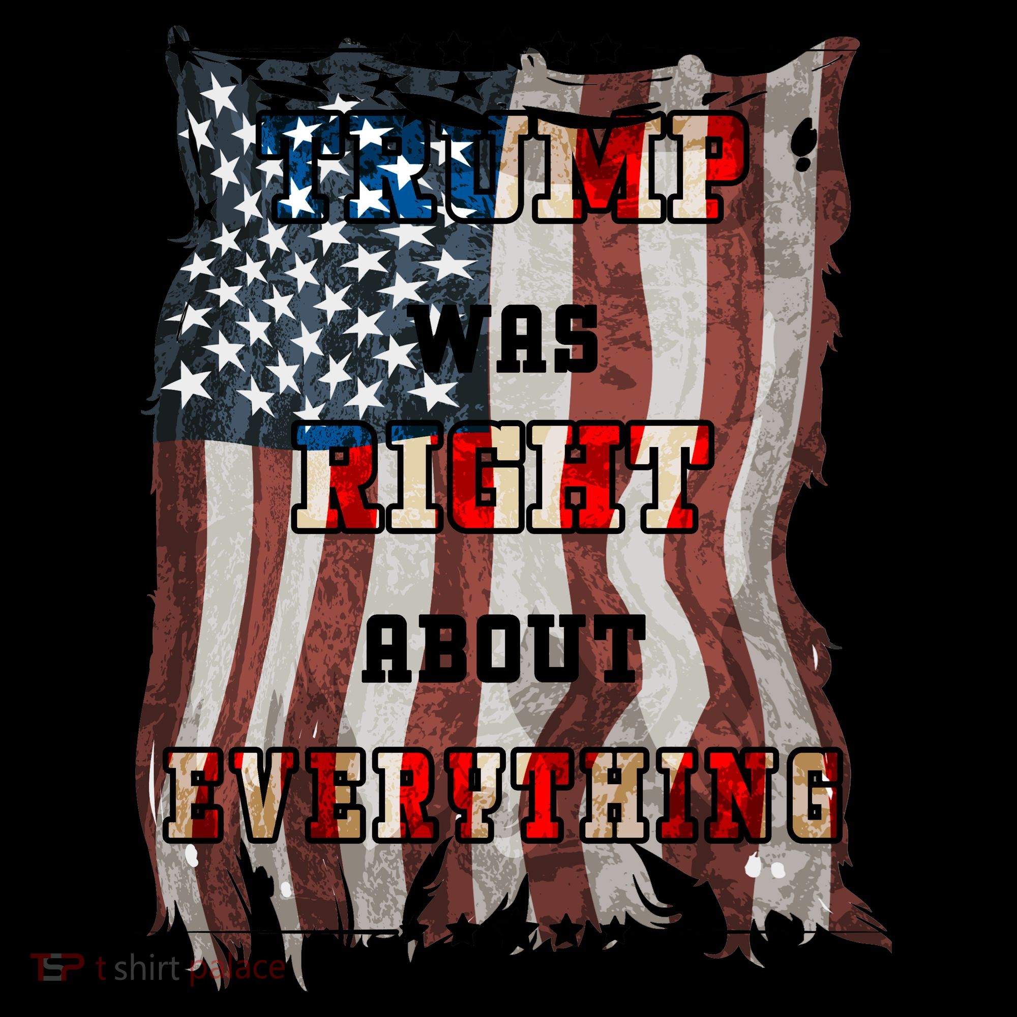 Trump Was Right About Everything USA Flag Coffee Mug
