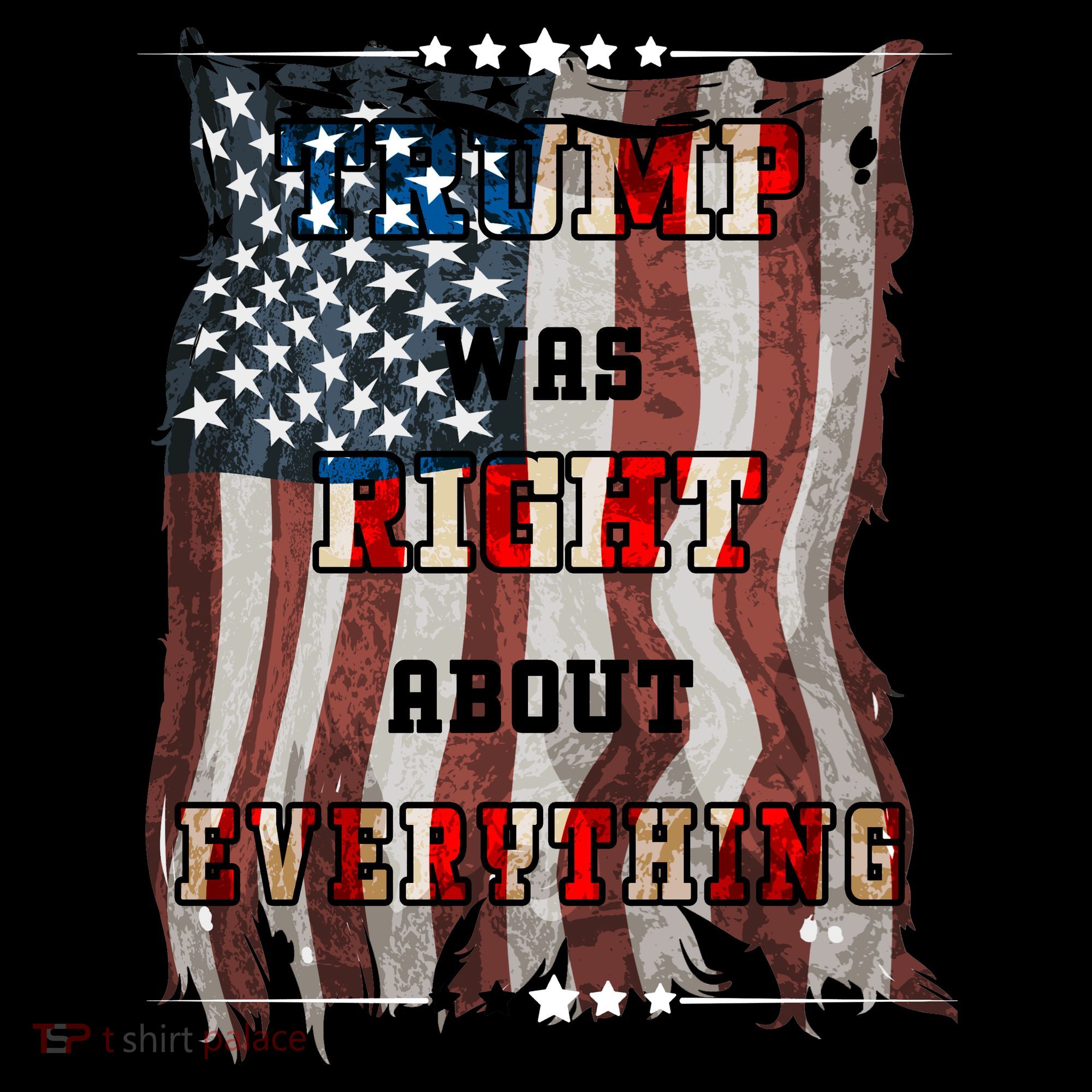 Trump Was Right About Everything USA Flag Mousepad