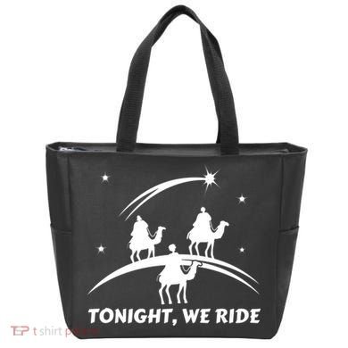 Tonight We Ride Three Wiseman Christmas Jesus Nativity Tote Bag
