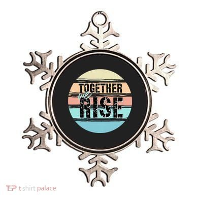 Together We Rise We Rise Together Empowerment Ornament