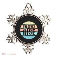 Together We Rise We Rise Together Empowerment Ornament thumb 0