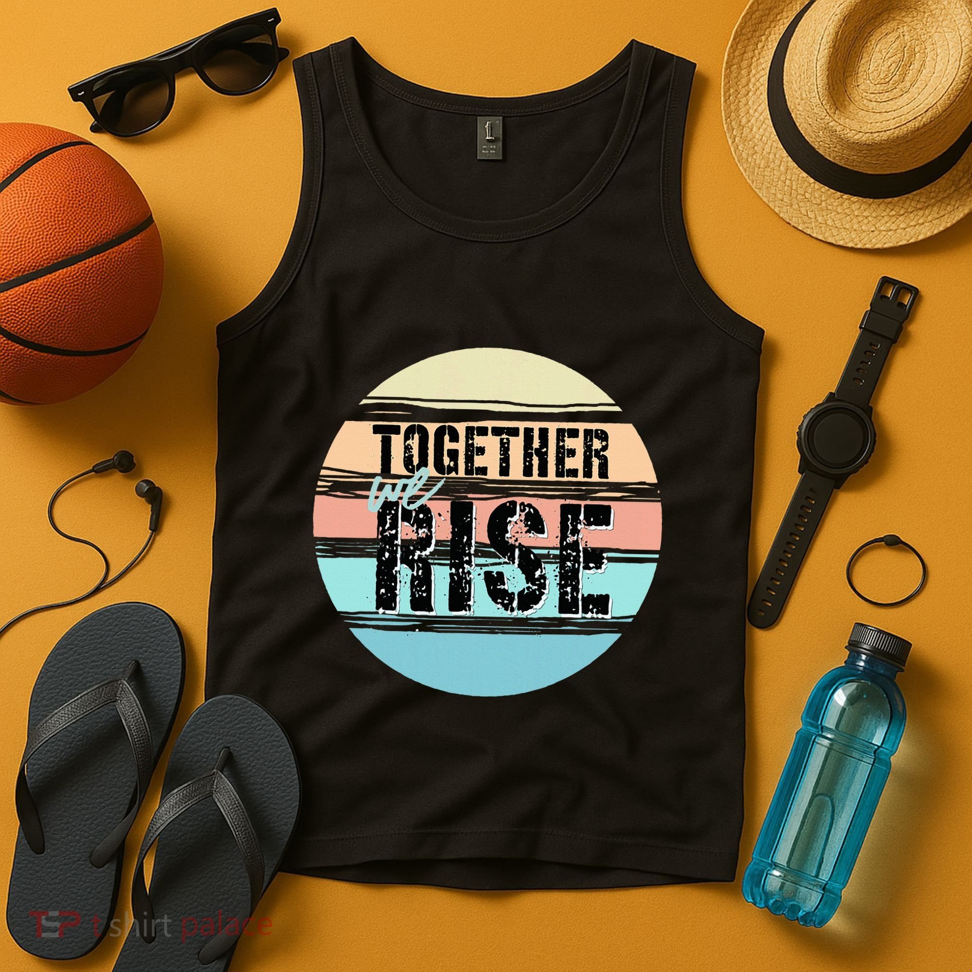 Together We Rise We Rise Together Empowerment Tank Top