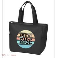 Together We Rise We Rise Together Empowerment Tote Bag thumb 3