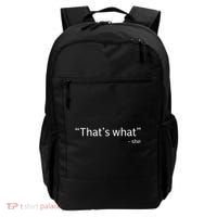 ThatS What She Said Funny Workplace Office Backpack thumb 0