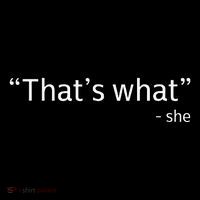 ThatS What She Said Funny Workplace Office Women's T-Shirt thumb 6
