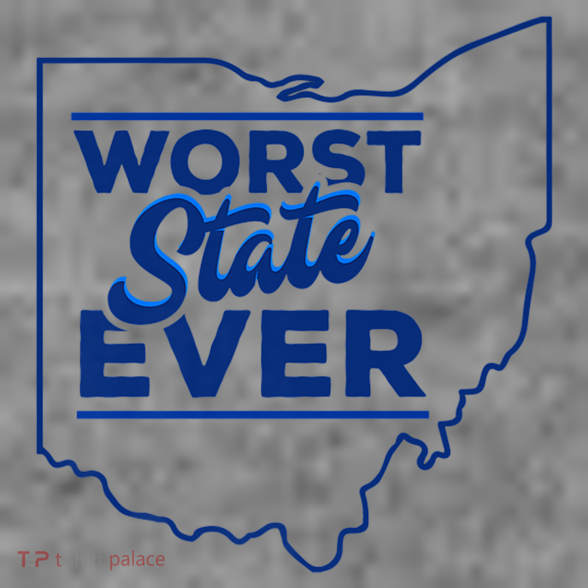 The Worst State Ever Is Ohio Toddler Hoodie
