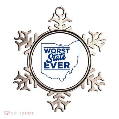 The Worst State Ever Is Ohio Ornament