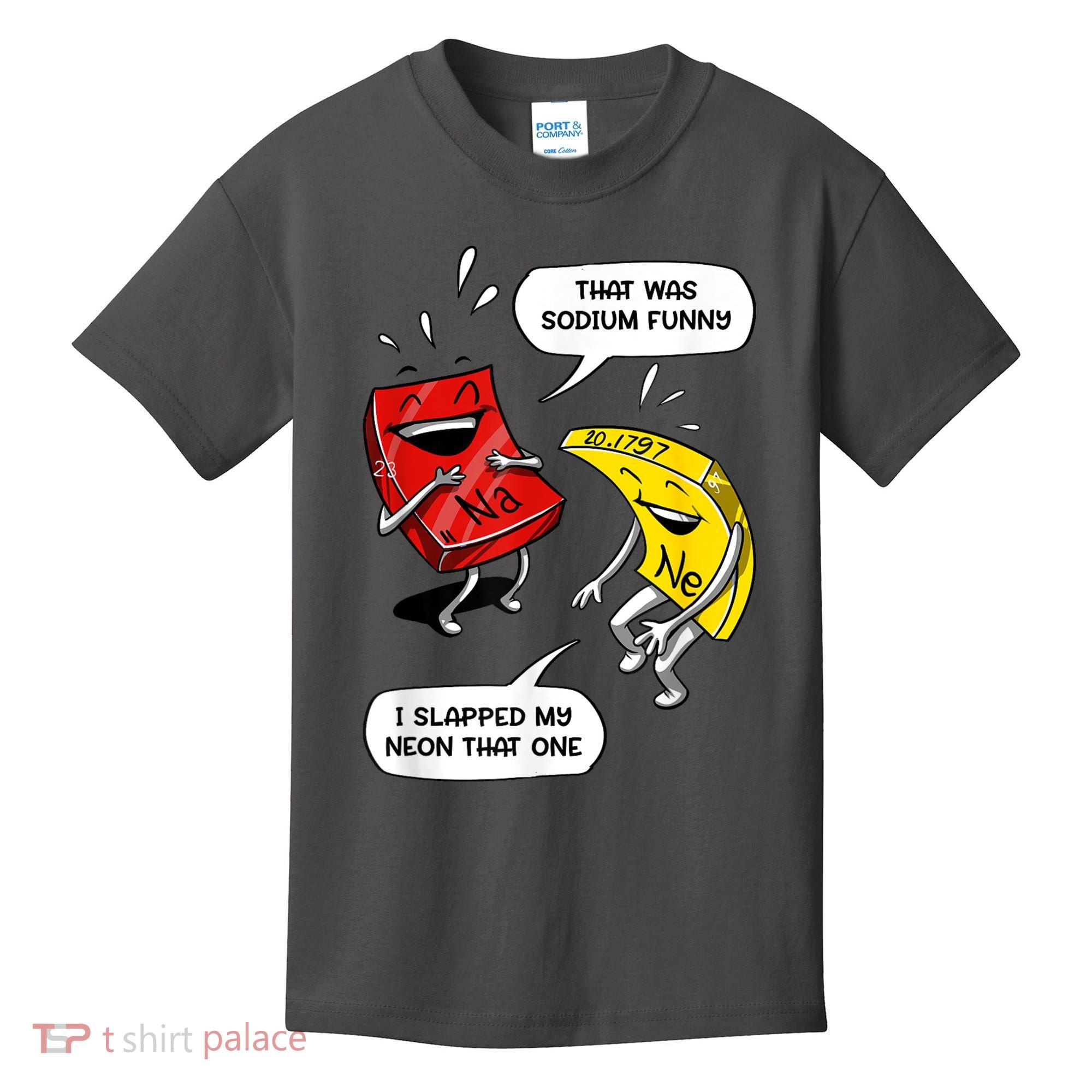 That Was Sodium Funny Geek Chemistry Science Joke Kids T-Shirt