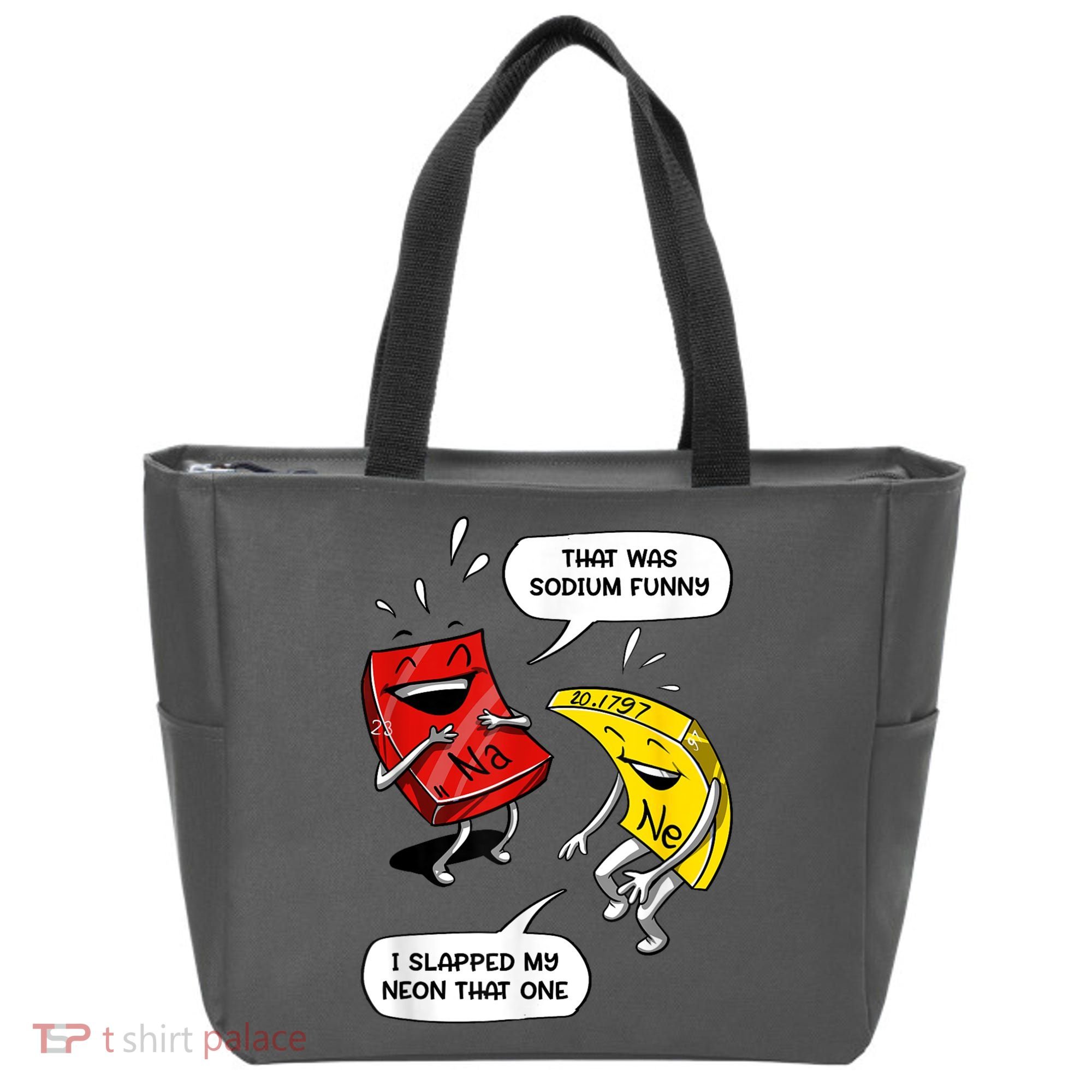 That Was Sodium Funny Geek Chemistry Science Joke Tote Bag