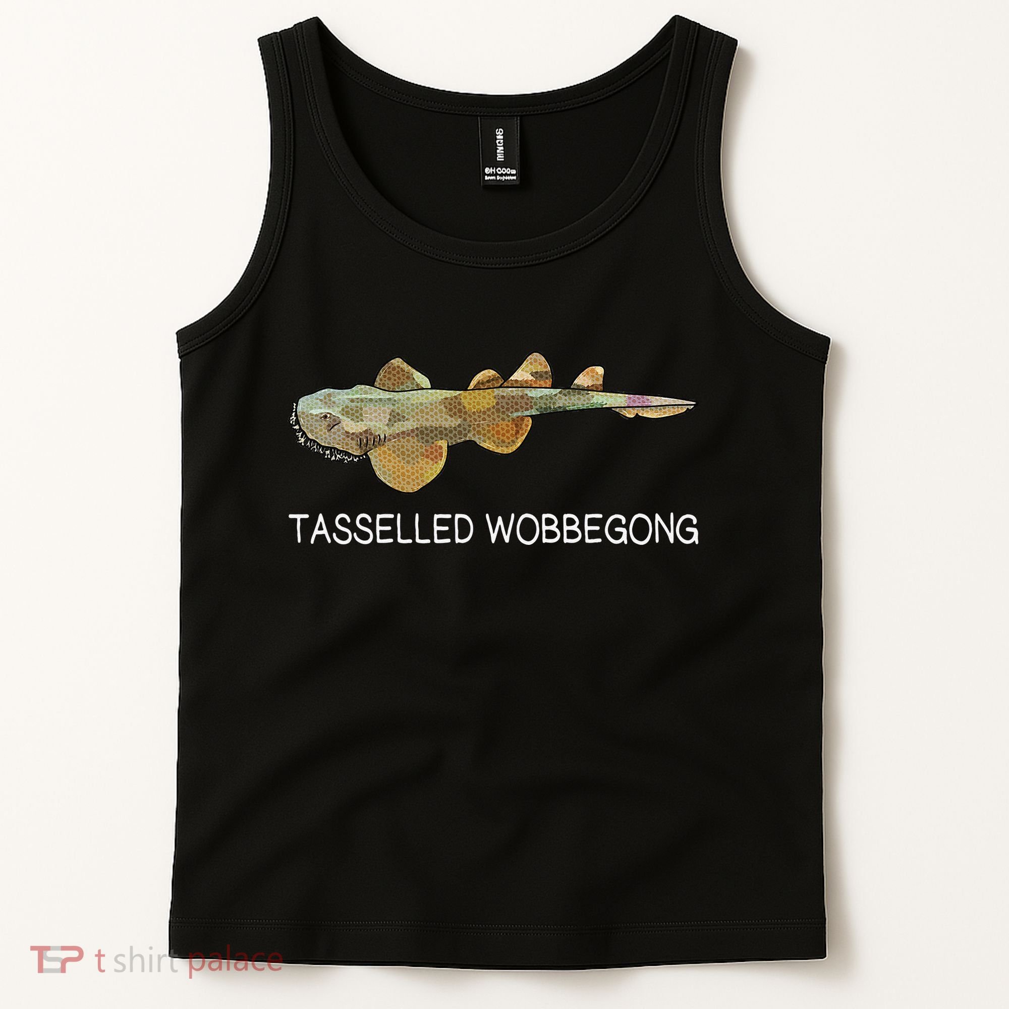 Tasselled Wobbegong Shark Lover Tank Top
