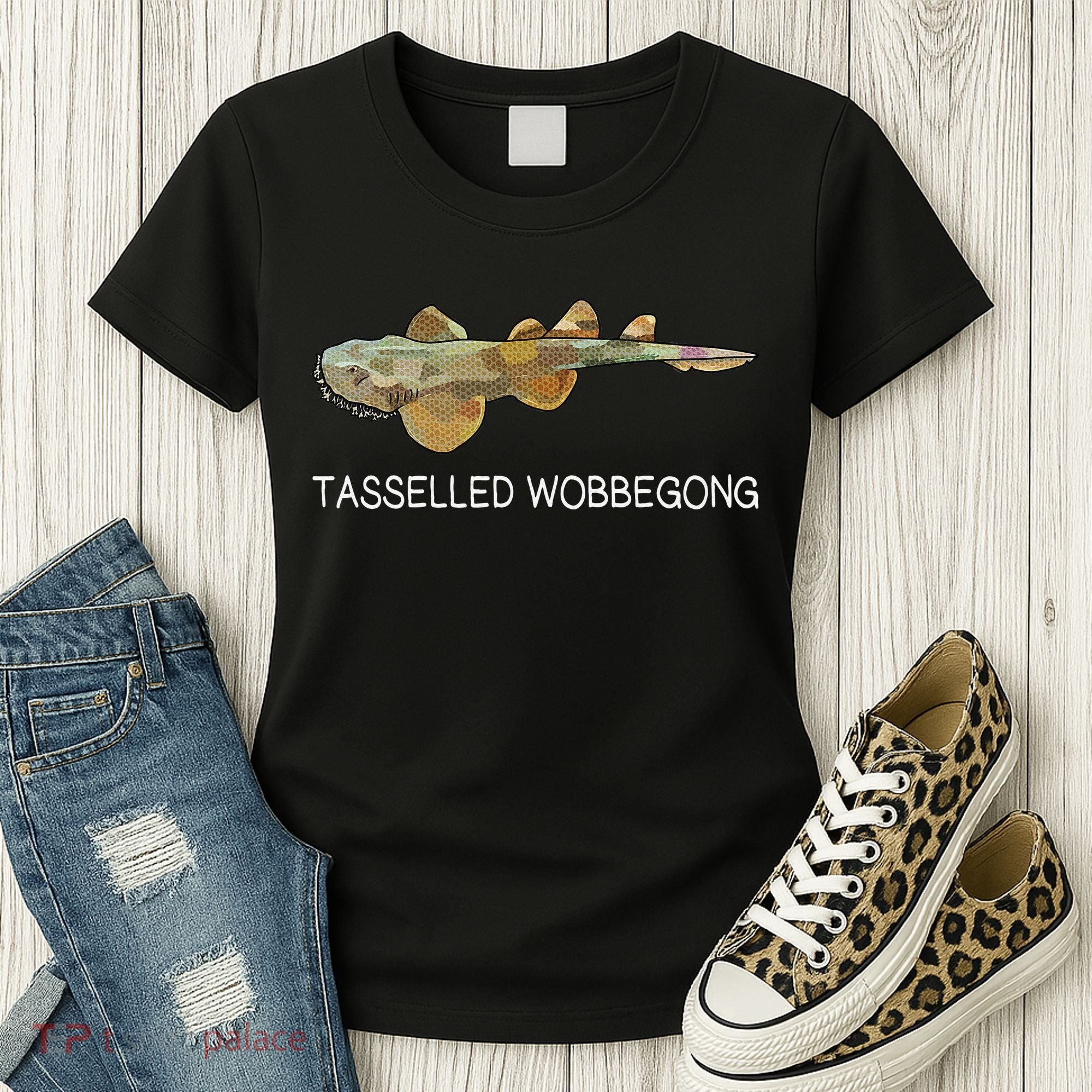 Tasselled Wobbegong Shark Lover Women's T-Shirt