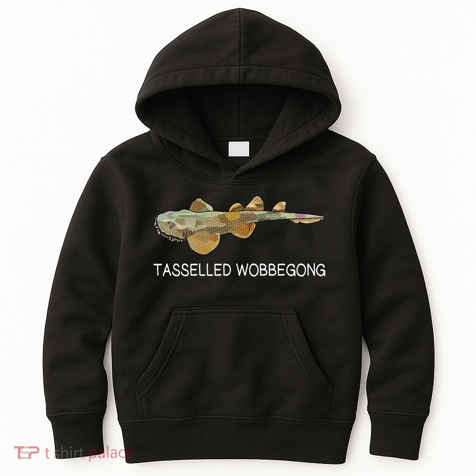 Tasselled Wobbegong Shark Lover Kids Hoodie