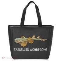Tasselled Wobbegong Shark Lover Tote Bag thumb 0