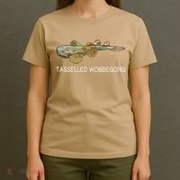 Tasselled Wobbegong Shark Lover T-Shirt thumb 4