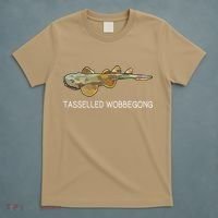 Tasselled Wobbegong Shark Lover T-Shirt thumb 5