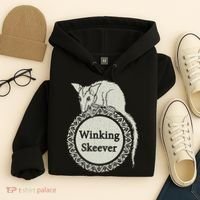 The Winking Skeever Premium Hoodie thumb 4