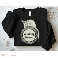 The Winking Skeever Premium Sweatshirt thumb 2
