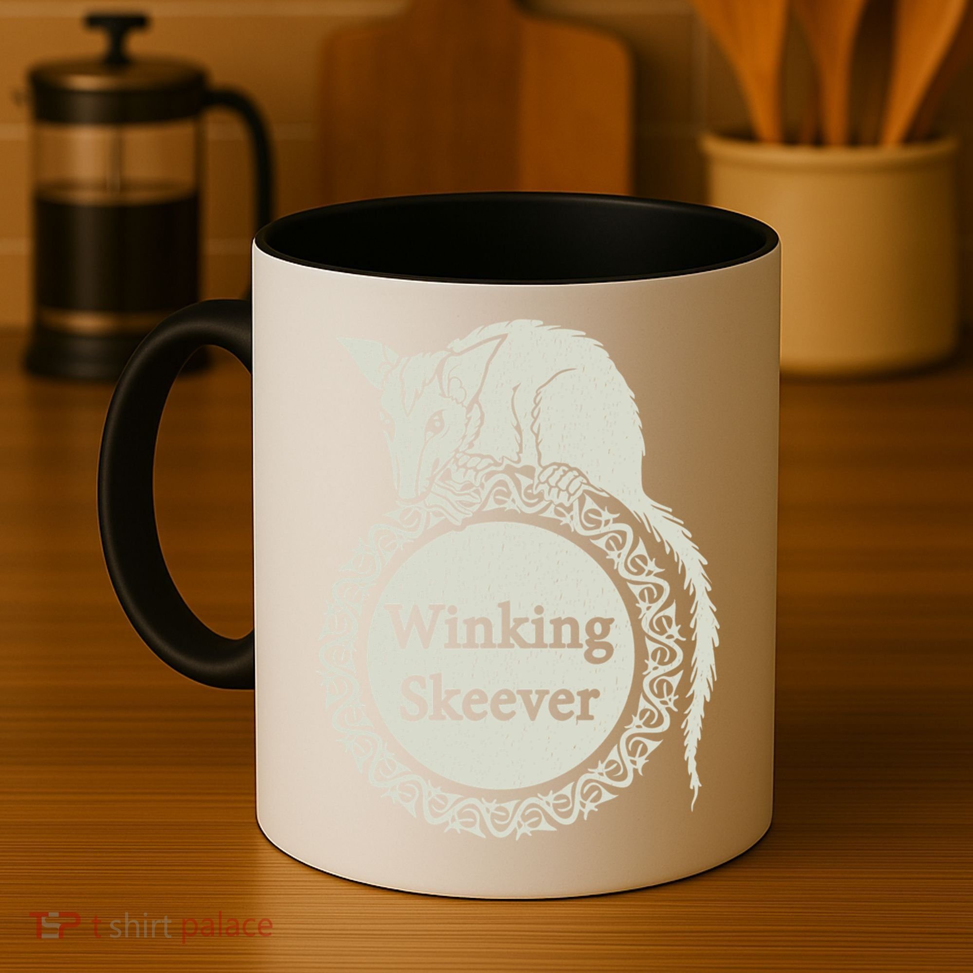 The Winking Skeever Premium Coffee Mug