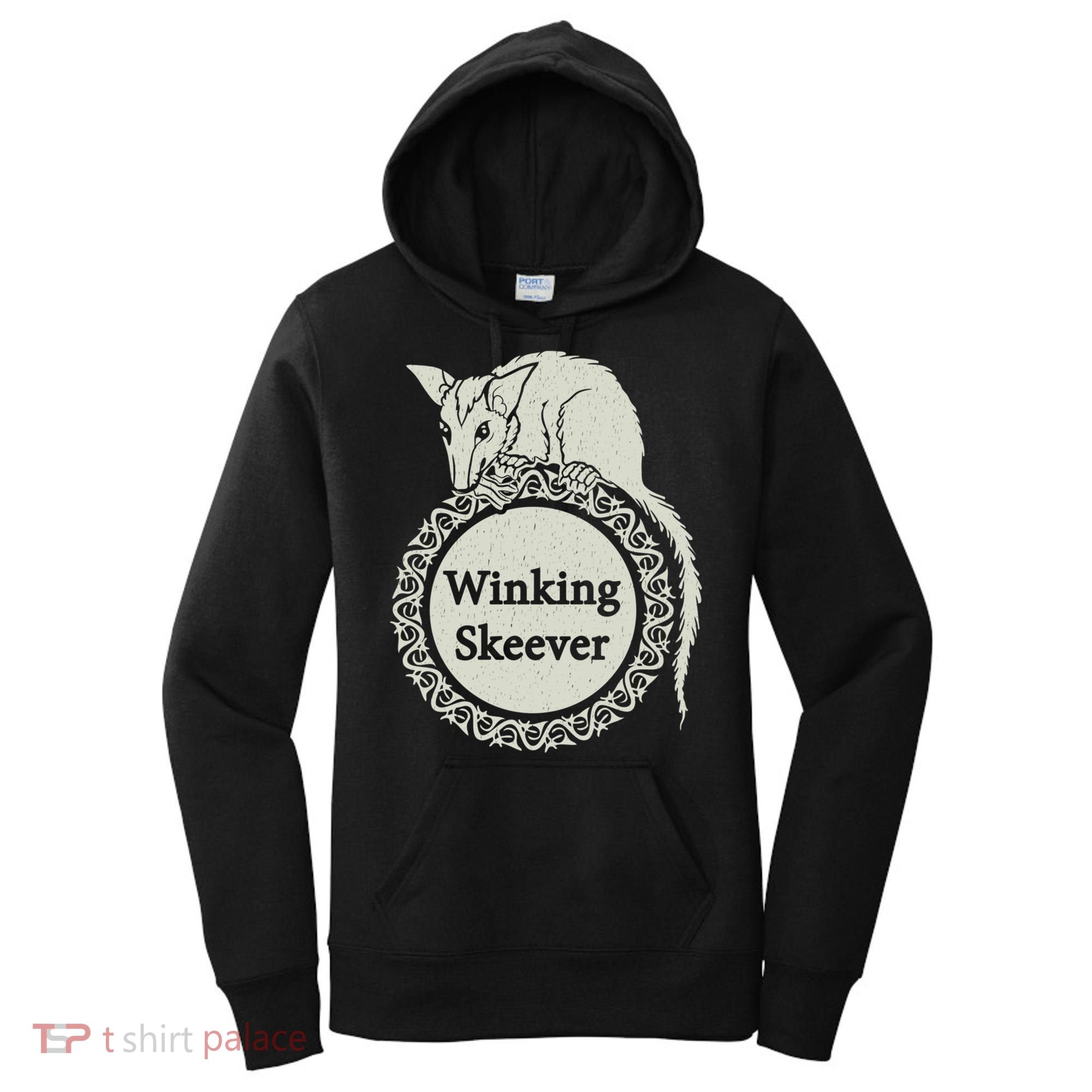 The Winking Skeever Premium Women's Hoodie