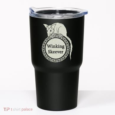 The Winking Skeever Premium Tumbler