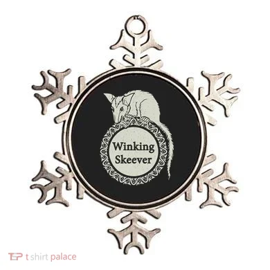 The Winking Skeever Premium Ornament