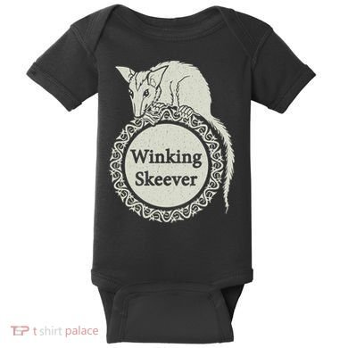 The Winking Skeever Premium Baby Bodysuit