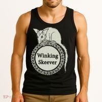 The Winking Skeever Premium Tank Top thumb 3