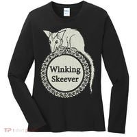 The Winking Skeever Premium Women's Long Sleeve Shirt thumb 0