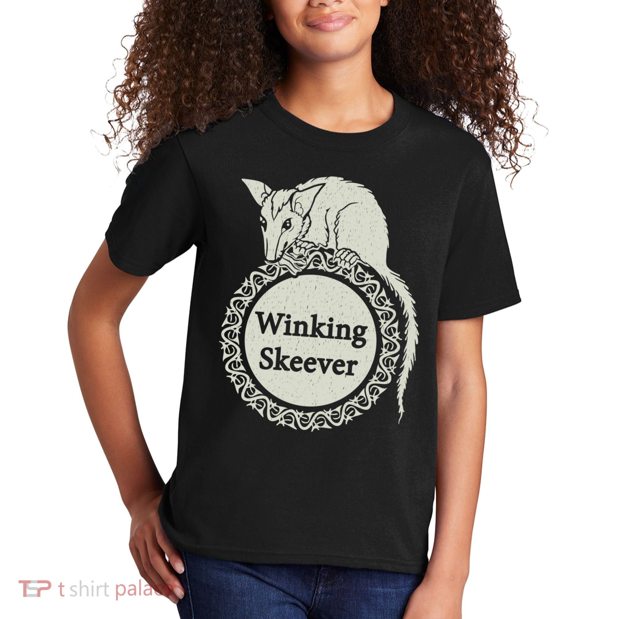 The Winking Skeever Premium Kids T-Shirt