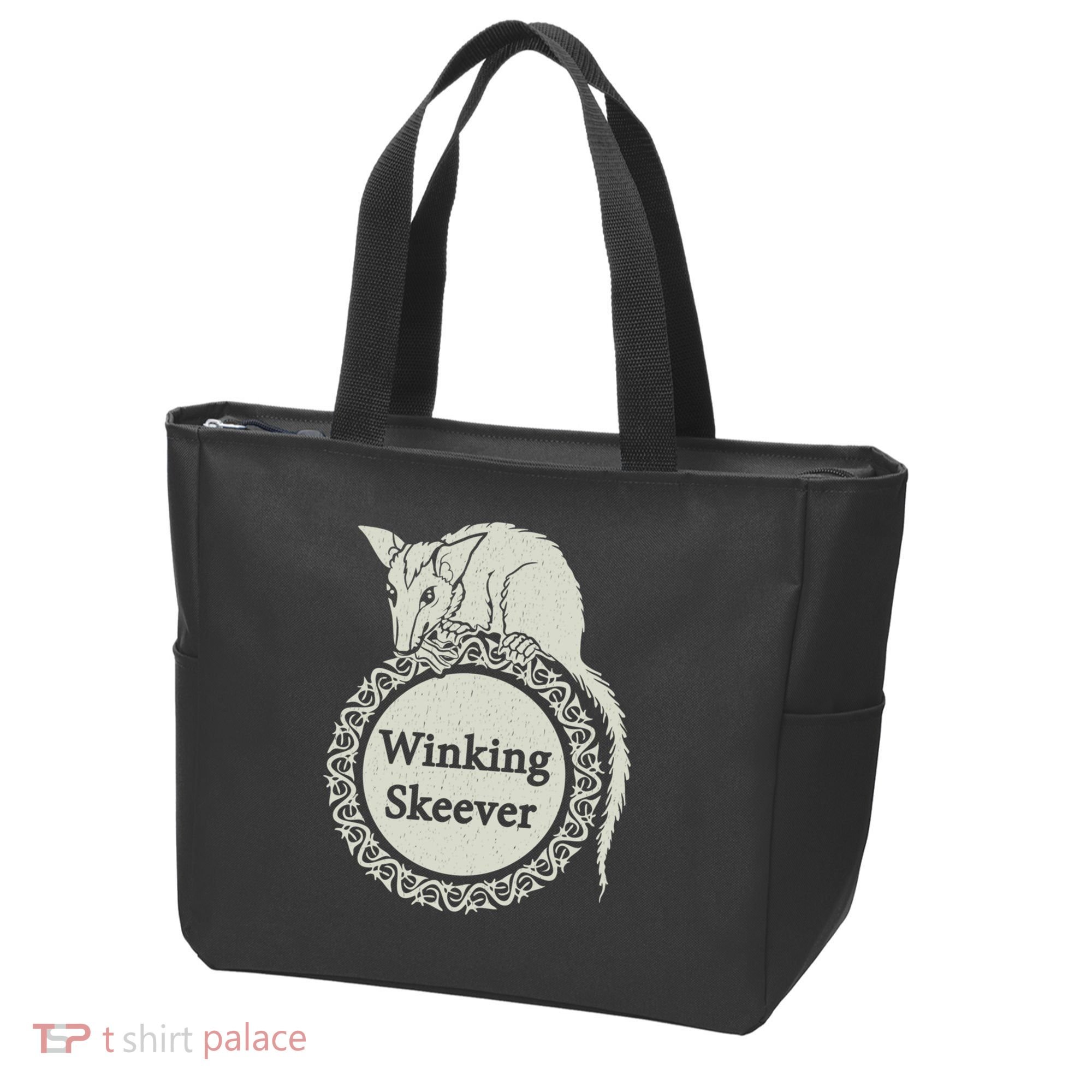 The Winking Skeever Premium Tote Bag