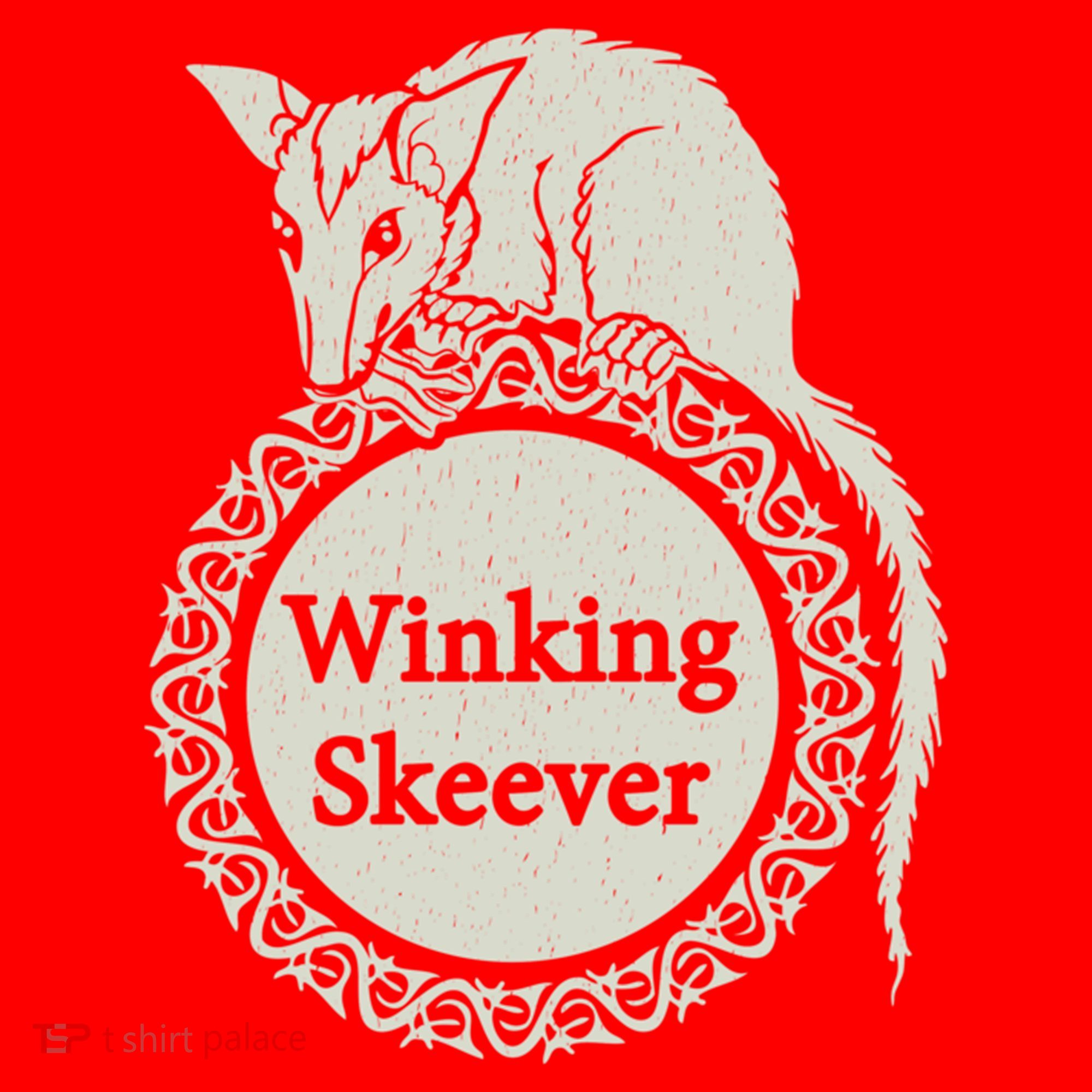 The Winking Skeever Premium Santa Hat