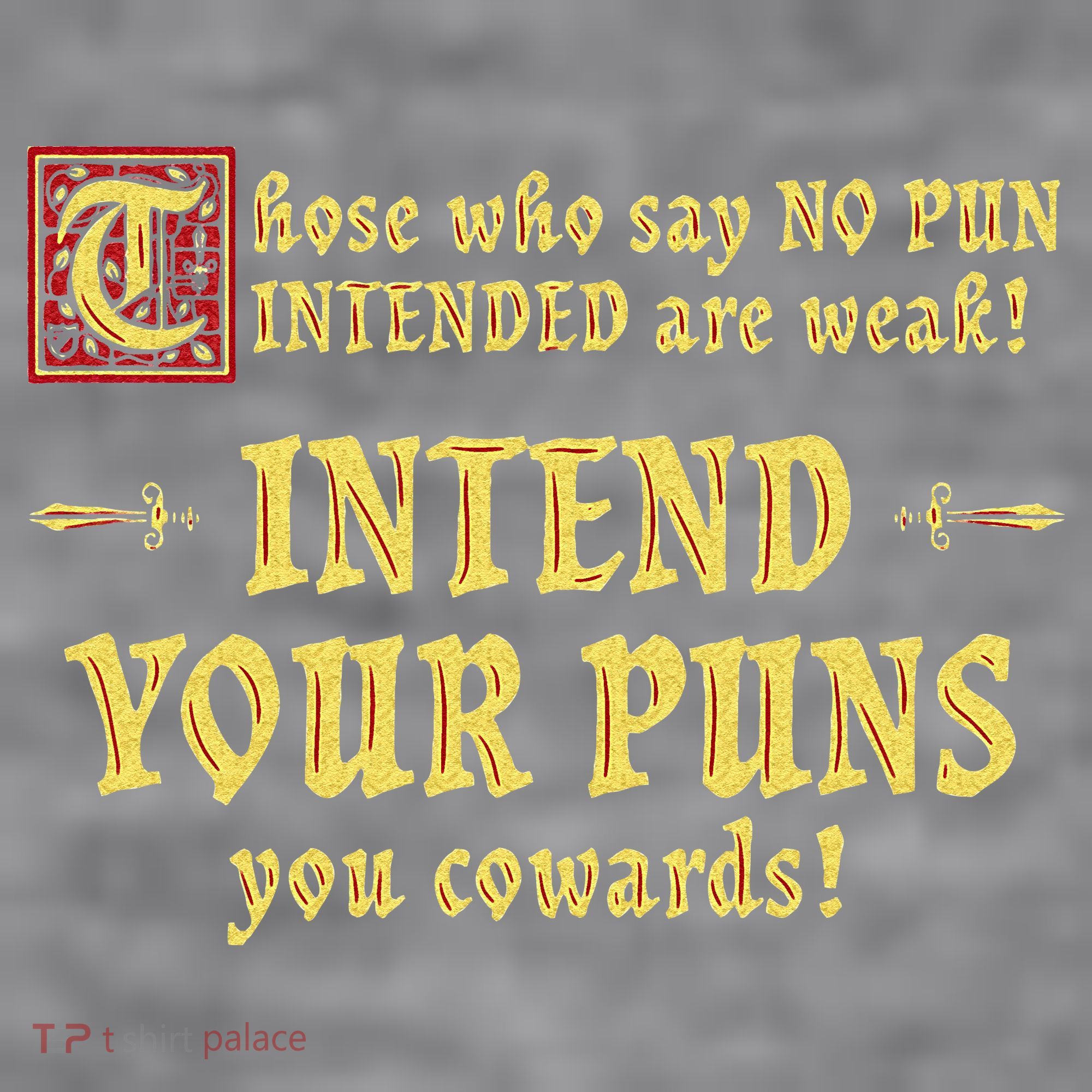 Those Who Say No Pun Intended Are Weak Intend Your Puns Women's Racerback Cropped Tank
