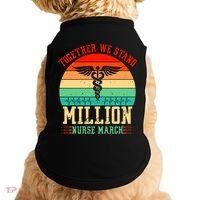Together We Stand Million Nurse March Doggie Tank thumb 0