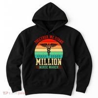 Together We Stand Million Nurse March Hoodie thumb 0