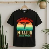 Together We Stand Million Nurse March T-Shirt thumb 2