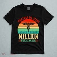 Together We Stand Million Nurse March T-Shirt thumb 5