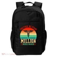 Together We Stand Million Nurse March Backpack thumb 0