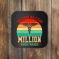 Together We Stand Million Nurse March Coaster thumb 0