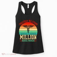 Together We Stand Million Nurse March Women's Tank Top thumb 0