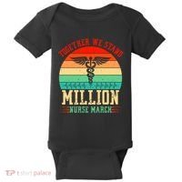 Together We Stand Million Nurse March Baby Bodysuit thumb 0